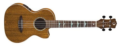 Luna Guitars High Tide Ovangkol Acoustic-Electric Tenor Ukulele image 1