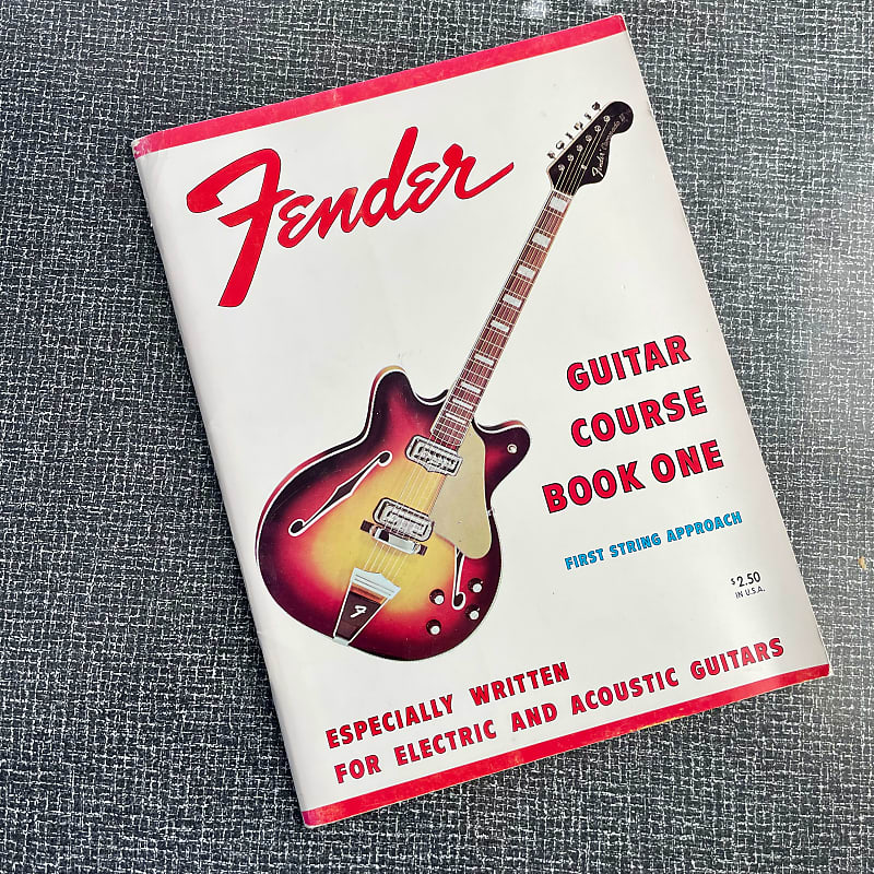 vintage 1967 Fender Guitar Course Book One Reverb