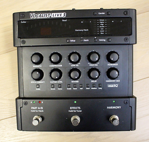 Digitech musIQ Vocalist Live 3 Vocal Harmony Processor