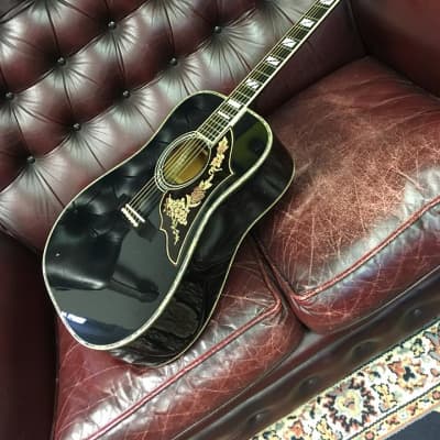 Ibanez F360 BLK 1982 vintage acoustic, Made in Japan | Reverb
