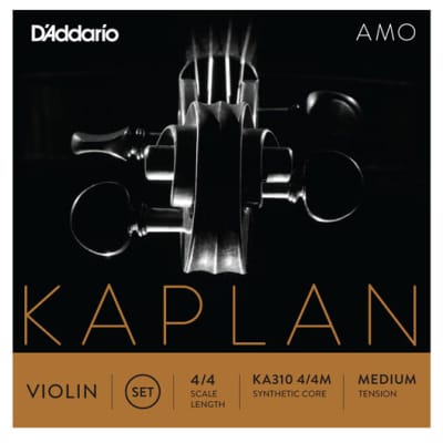 D'Addario Kaplan Amo Violin String Set - 4/4 Medium image 4