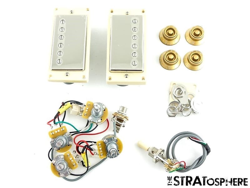 Epiphone Les Paul Standard 50s PICKUPS POTS KNOBS SWITCH Reverb