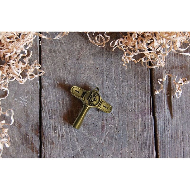 Noble & Cooley Drum Key Antique Brass image 1