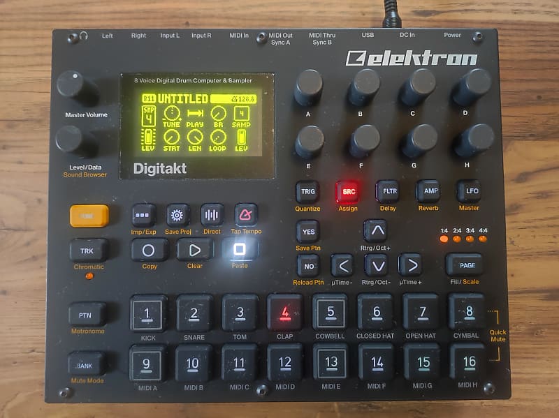 Elektron Digitakt 2010s - Black image 1