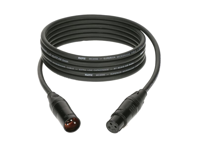 Klotz M2 Pro XLR M - XLR F Mic Cable / Lead, 10m image 1