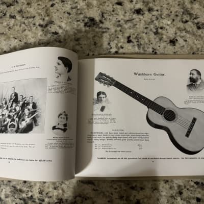 Washburn 1897 guitar mandolin zither banjo reprint catalog Lyon and Healy Lion image 14