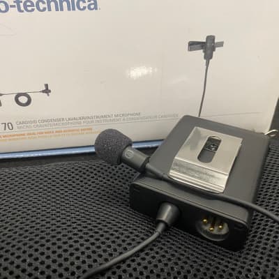Audio-Technica PRO70 Cardioid Condenser Lavelier/Instrument Microphone image 1