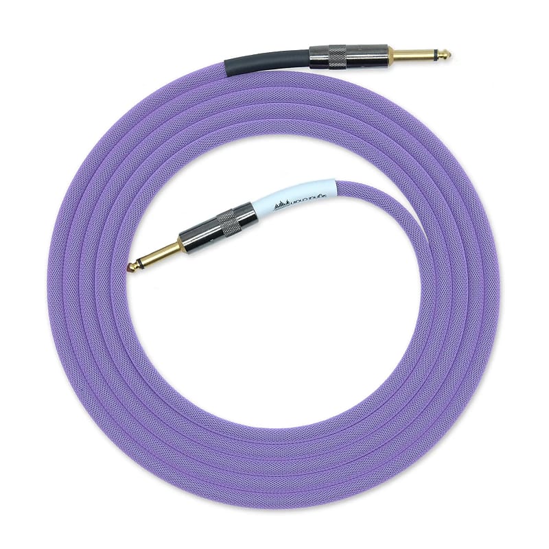 Boutique Guitar Cable Vintage Violet Purple Braided USA Made Professional Studio deals Quality Instrument Bass Keyboard