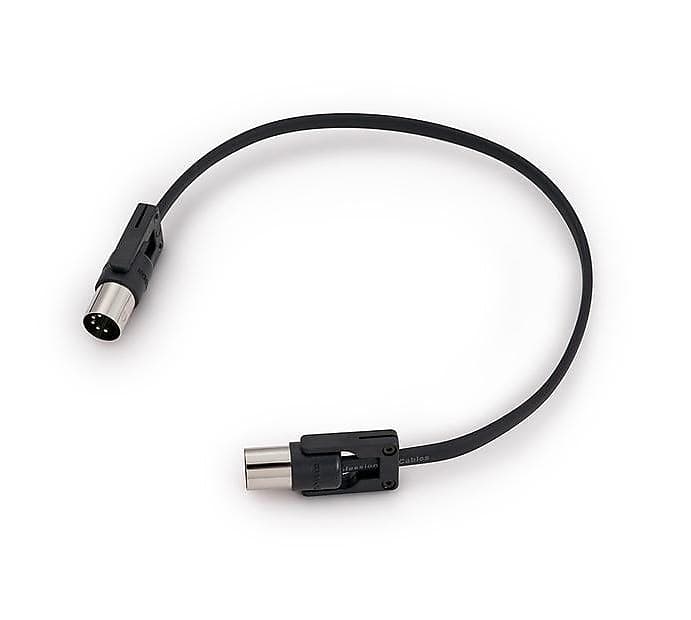 RockBoard Flax Plug FlatPatch Modular Midi Cable 11.81" (30 cm) image 1