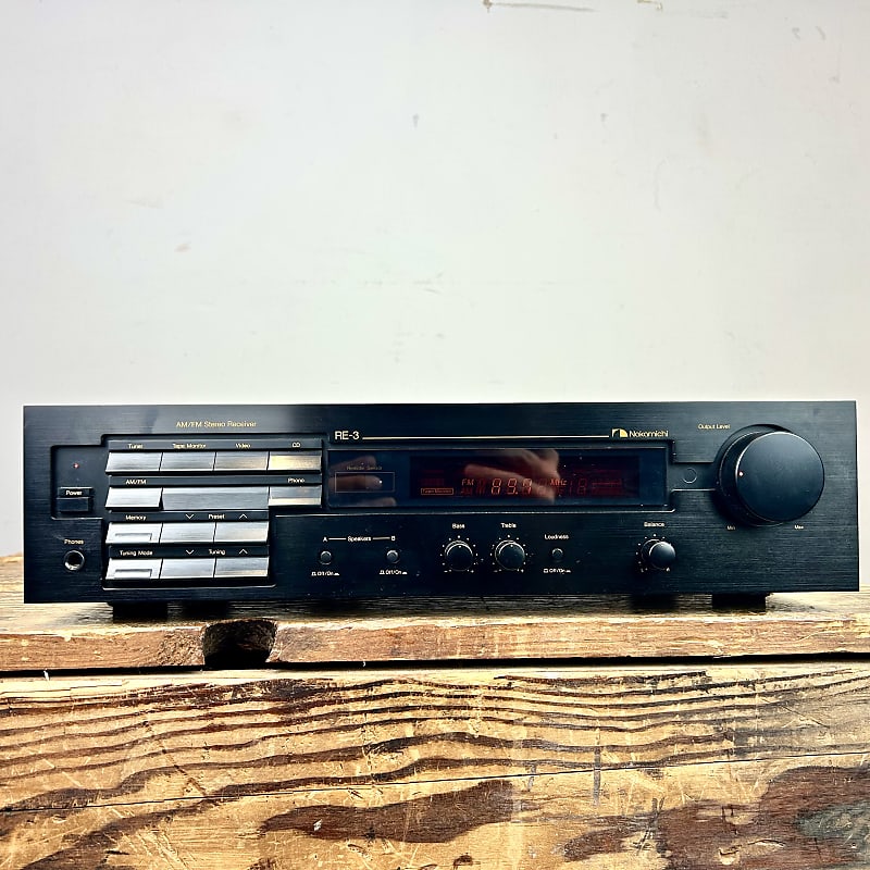 Nakamichi RE-3 1980’s - Stereo Receiver  			