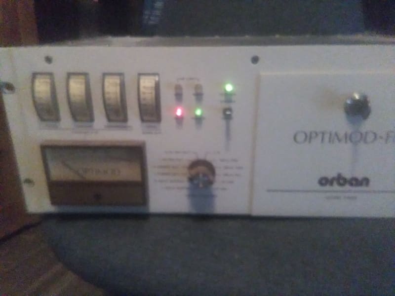 Orban Optimod-FM Compressor Limiter Processor | Reverb