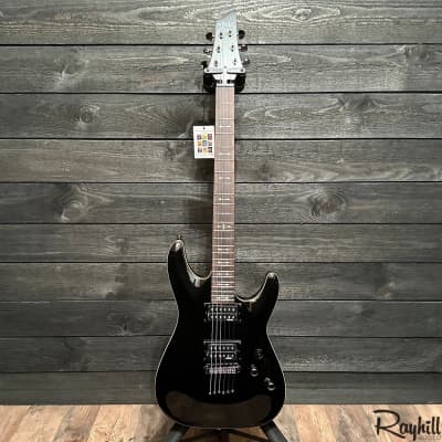 Schecter Omen-6 Black Electric Guitar B-stock image 12