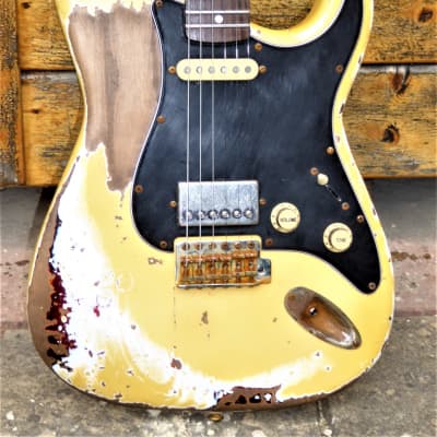 DY Guitars Philip Sayce style relic strat body PRE-BUILD ORDER image 2