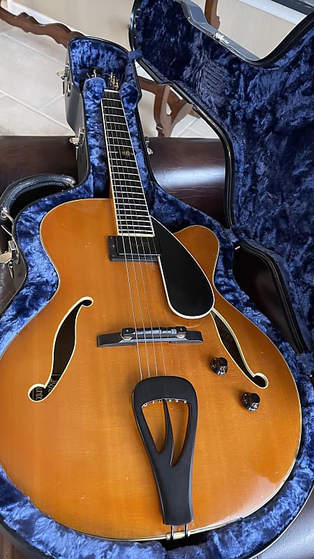 Paul Saunders Instruments 16" archtop guitar 2006 - Honey Blonde image 1