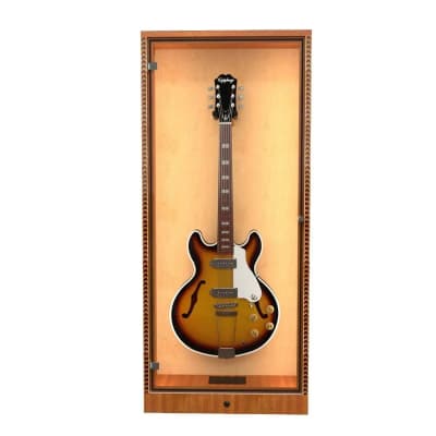 The ShowCase™ Deluxe Guitar Display Case w/Lock, Humidity Control System & LED Lighting | For Acoustics & Electrics image 2