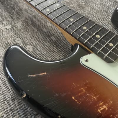 Custom Built ‘62 Stratocaster Nitro Alder 3 Tone Sunburst Fender Rosewood Neck Rene Martinez Texas Strat Pickups image 13