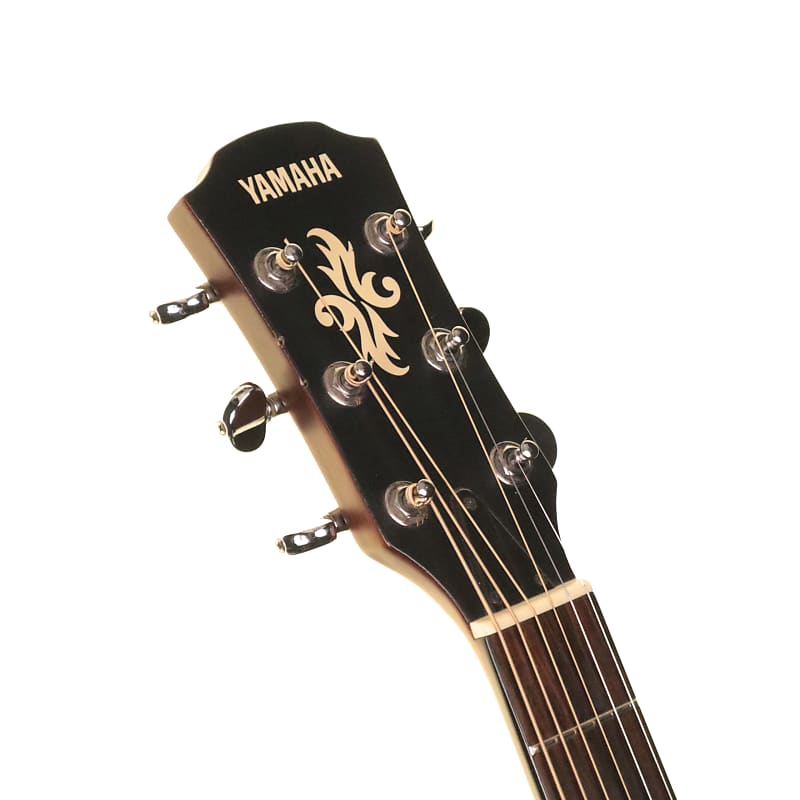 Black Yamaha APX-4A Acoustic Electric Guitar Missing 1