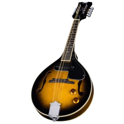 Dean Tennessee Mando Acoustic-Electric Mandolin Vintage Sunburst Magnetic and Piezo image 3