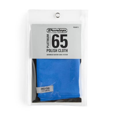 Dunlop Platinum 65 Microfiber Polishing Cloth <P65MF12> image 1