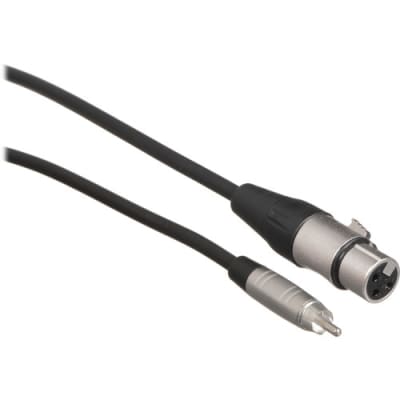Hosa Technology HXR-020 Unbalanced 3-Pin XLR Female to RCA Male Audio Cable (20')