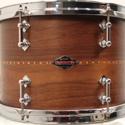 Craviotto 22/13/16" Solid Walnut Drum Set - Video. Signed Shells, ex Blackbird Studio Kit #340 2012 image 14
