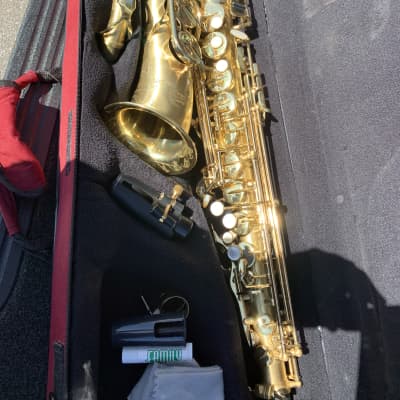 Kessler Custom Matte alto saxophone with case great shape image 1