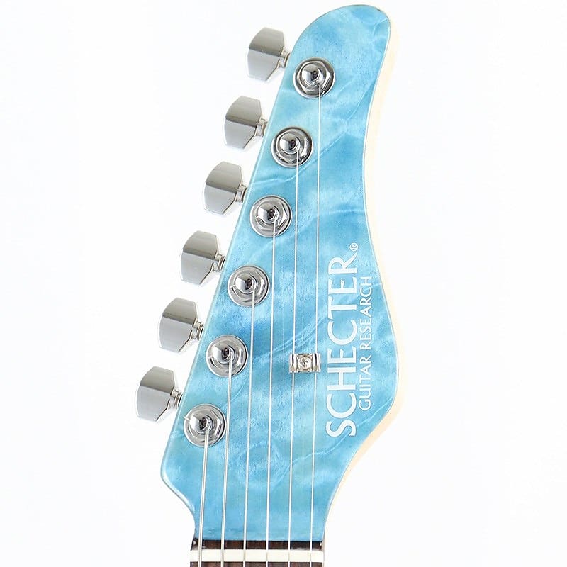 SCHECTER KR-24-2H-FXD (Aqua Blue/Rosewood) | Reverb