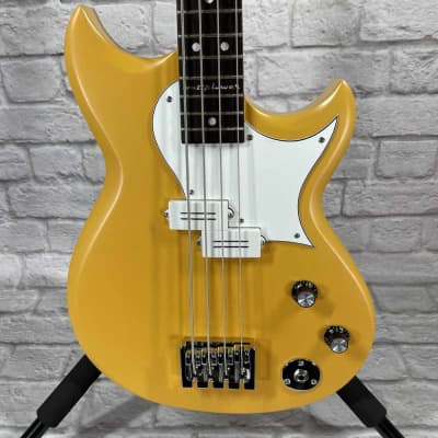 Reverend Guitars Mike Watt Wattplower Bass Guitar -  Satin Watt Yellow for sale
