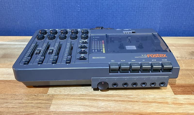 Rare] Fostex X-18 4-Track Multitrack Cassette Recorder | Reverb