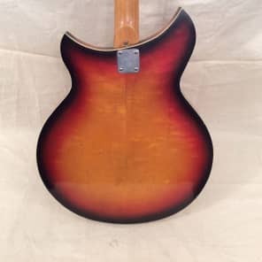 Vintage 1960's Kingston Hollowbody Bass Guitar Project for Parts or Restoration image 6