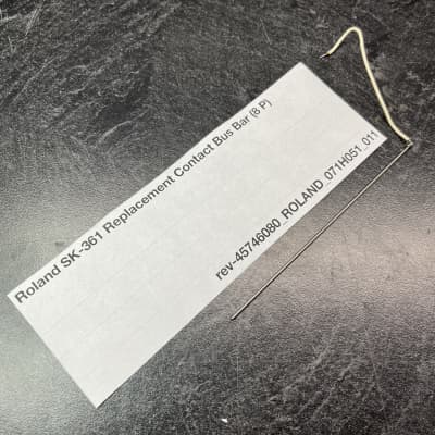 ORIGINAL Roland Replacement 8P Contact Bus Bar (Matsushita SK-361x Keybeds) (071H051) for Juno-6, Juno-60, EP-11, EP-6060, etc