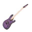ESP USA M-II Hardtail Flame Top w/  Black Hardware - Purple Sunburst - Used