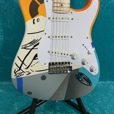 Fender Eric Clapton Stratocaster 2017 Hand Painted image 12