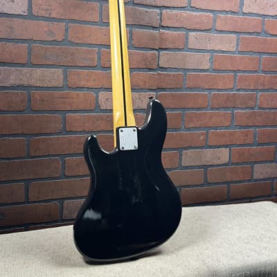 Woodcraft Electric Guitars JB4 Mini “Shortest-Scale” 4-String Electric Bass - Gloss Black image 3