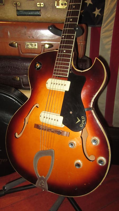 1959 Guild T-100 Sunburst image 1