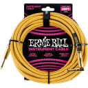 Ernie Ball 6070 Braided Instrument Cable, 25ft/7.6m, Gold