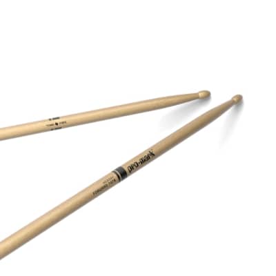Promark TX747BW American Hickory Classic Forward Wood Tip, Single Pair image 6