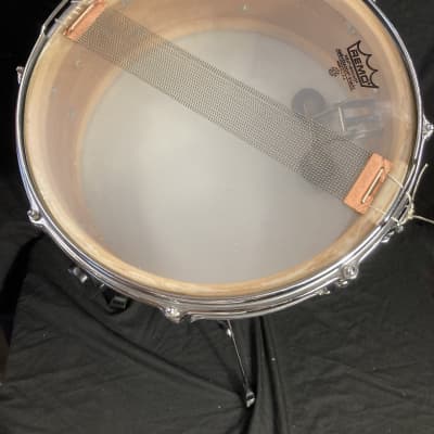 Slingerland - 14x5.5" Hollywood Ace Model Snare Drum, Refinished 1955-1959 - Sparkling Silver Pearl image 14