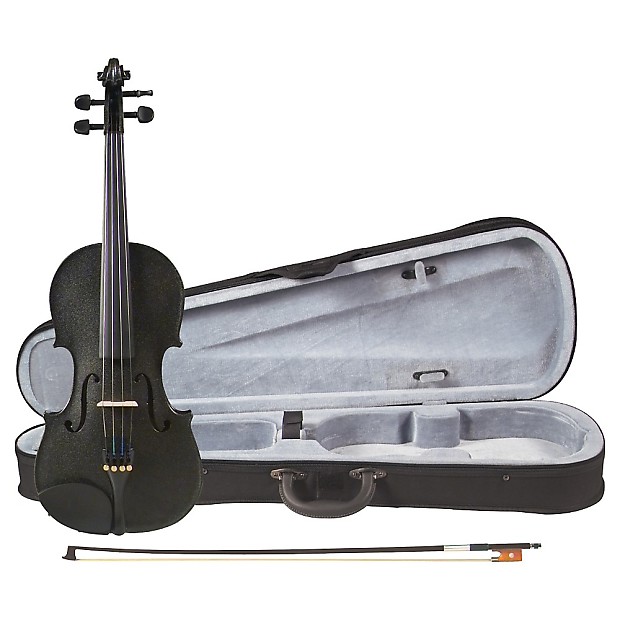 Cremona SV-75BK Premier Novice Series 4/4 Full-Size Violin Outfit image 1