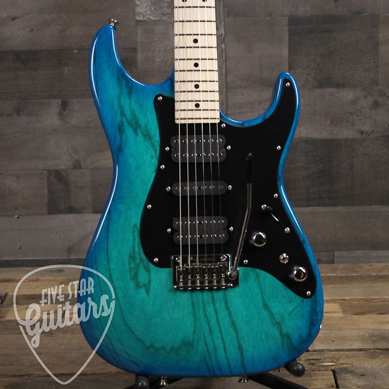 Tom Anderson Classic Bora to Transparent Blue Burst | Reverb