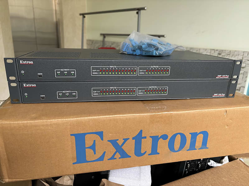EXTRON DMP 128 Plus C V AT( lot of 2pcs) Reverb