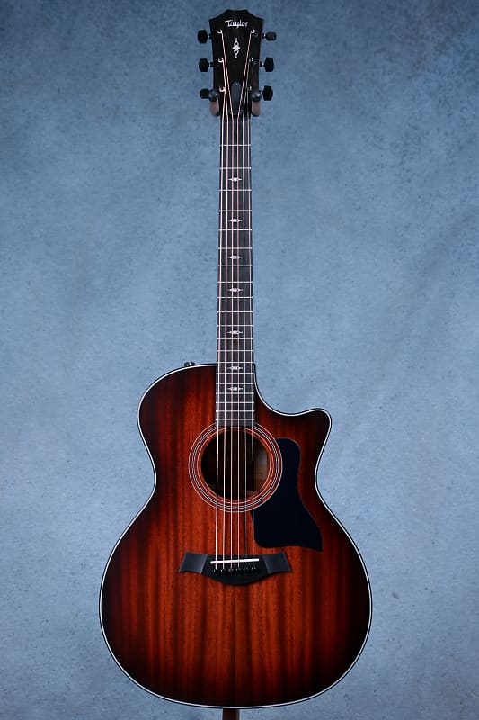 Taylor 324ce Grand Auditorium SEB TOP Acoustic Electric Guitar - 1205092149  - Clearance - Shaded Edge Burst