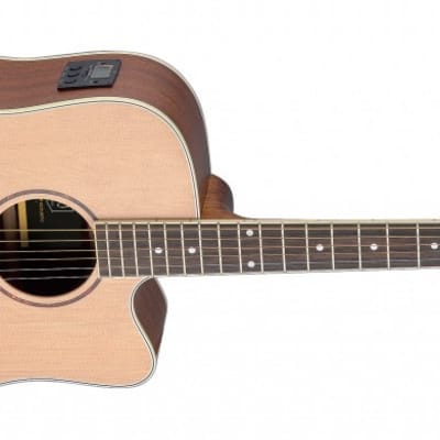 James Neligan Asyla Series Dreadnought Acoustic-Electric Guitar w/ Solid Spruce Top image 4