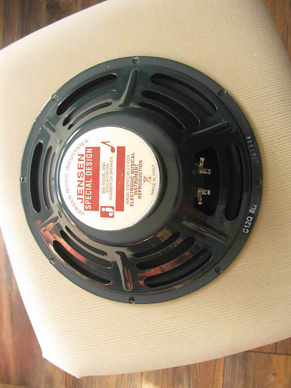Jensen C12Q 12inch 35watt Vintage Ceramic Guitar Amp Reverb