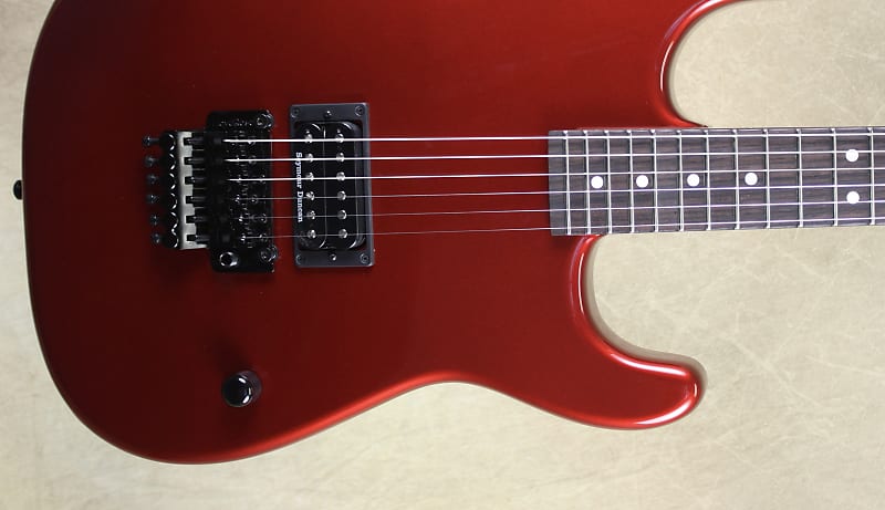 Charvel USA Custom Shop San Dimas 1H Candy Apple Red Pointy