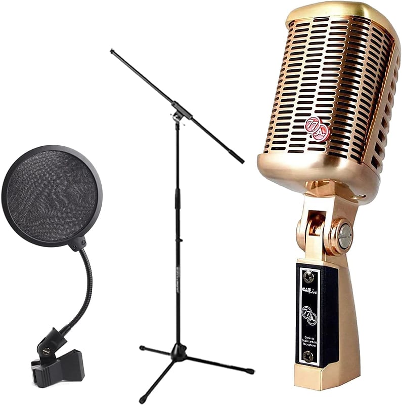 CAD A77 Supercardioid Large Diaphragm Dynamic Microphone + On Reverb