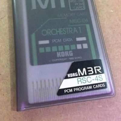 Korg Korg M1 and M3R Memory Cards RSC-4S *Used (AR088) image 3