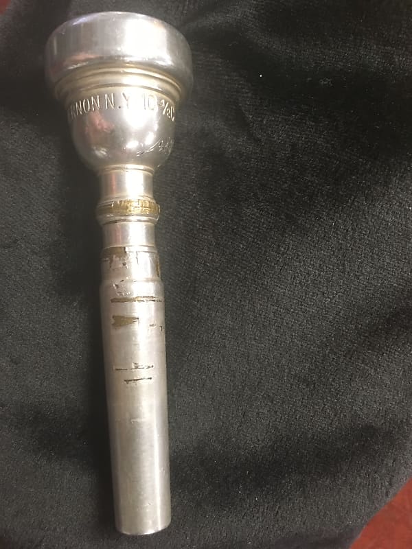 Vincent Bach Corp. Mt. Vernon, NY 10 1/2 C Vintage 60's Silver Trumpet  Mouthpiece
