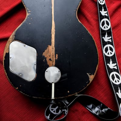 Gibson Les Paul Neil Young "Old Black" Style Replica Relic W/ Case Heavy Aged From Dax&Co. W/ COA! image 7