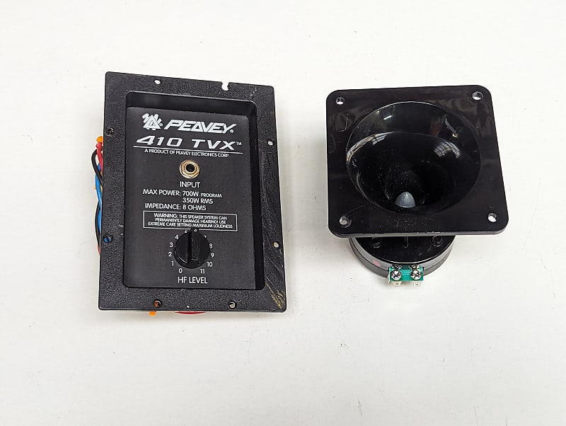 2000 Peavey 410 TVX Bass Speaker Cabinet Crossover & Foster